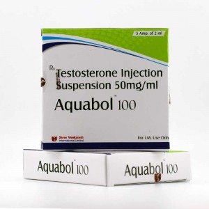 Testosterone Injection Suspension (Aquabol 100) 100mg/ml 5x1ml