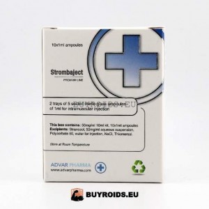 Stanozolol Injection (Strombaject) 50mg/ml 10x1ml